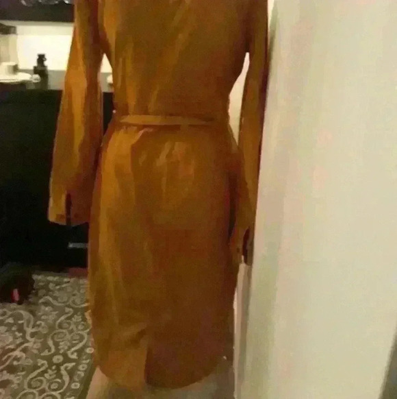 Fashion nova Cargo orangey brown sexy party, office Casual dress  S M - Picture 5 of 8